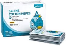 Winner Sterile Saline Wipes, 6" x 8