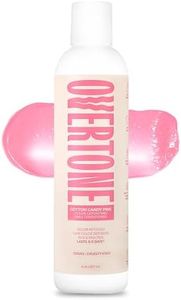 Overtone Daily Color Depositing Conditioner: 8oz Temporary Coloring Conditioner w/Shea Butter & Coconut Oil, Refresh Color & Prevent Fading, Vegan & Cruelty-Free, Pastel Pink is now Cotton Candy