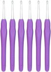 6Pcs 5mm Crochet Hooks Ergonomic So