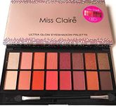 MISS CLAIRE Ultra Glow Eyeshadow Makeup Palette For Women & Girls Shade 01 ( ECP515 )