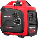 Amerisun 2500-Watt Gas Powered Portable Inverter Generator With CO Sensor - Small Super Quiet Generator for Home Use, Emergency, Camping, Parallel Capable, EPA Compliant