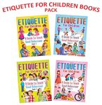 Etiquette for Children Books Pack- A Set of 4 Books for Kids Age 5 -12 Years| A Guide to Teach Good Behaviour