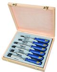 Irwin Marples M444 Blue Chip Bevel Edge Chisel - Set of 6, MAR444S6