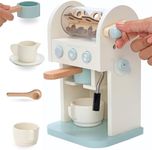 Toy Coffee Maker for Kids - Wooden 