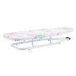 Amazon Basics Ironing Board, Tabletop, 77 cm x 29 cm, White, Single