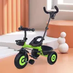 R for Rabbit Tiny Toes T20 Ace with EVA Wheels Kids/Baby Tricycle, Cycle for Kids, Tricycle for Kids for 1.5 to 5 Years, Baby Cycle with Bottle Container, Storage Basket - 6 Month Warranty (Green)