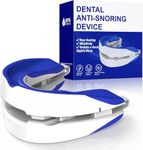 Anti Snoring Devices for Sleep,Adjustable Anti Snoring Device Mouth Guard,Sleeping Snore Stopper Mouthpiece,Anti Snore Mouthpiece Device Stop Snoring Aids for Men and Women (Blue)