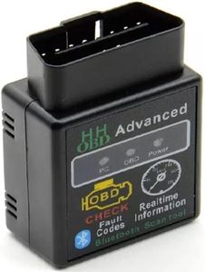 New & Advanced OBD Bluetooth Auto Scanner OBDII 2 Car ELM 327 Diagnostic Tool Scanner Interface Supports All OBD2 Protocols Compatible with Mux