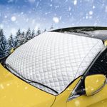 Car Windscreen Cover,Windshield Cover For Winter,Snow Cover Waterproof Dustproof,Sun UV Snow Ice Frost Guard for Cars,SUVs,Vans,Truck,etc.(Standard Size)