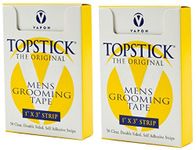 Vapon Topstick 1 X 3 - 50 Strips in each box (2 boxes) Hypo-Allergenic All Purpose Clear Double Tape by Vapon