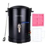 FAST MELT 3L Soap Base Melter - Basic Soap Making Supplies Kit with Constant Temperature Control Melter, Quick Pour Spout, Ideal for Homemade Soap Business Fast Loading Easy Clean