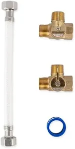 Camco 35953 8" Supreme Permanent By-Pass Kit for 6 Gallon Tank -