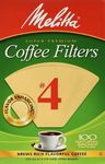 Melitta #4 Cone Coffee Filters, Unb