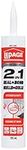 Lepage 2in1 Seal & Bond Sealant - Indoor Caulking for Kitchen, Bathroom Sink & Shower, Flexible & Water Resistant - 295 ml Cartridge, White, 1 Pack