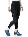 Fjallraven - Women's Abisko Trekking Tights, Black, X-Large