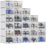 YITAHOME XL 24 Pack Shoe Boxes Fit 