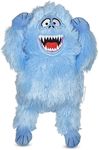 Rudolph The Red Nosed Reindeer Bumble Figure Dog Toy | 9 Inch Medium Squeaky Plush Dog Toy from The Red Nosed Reindeer Movie | Bumble The Abominable Snowman Christmas Dog Chew Toy