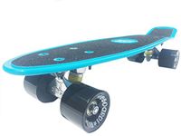 Ridge Skateboards - 22" cruiser with griptape - Complete Skateboard - Blue/Black
