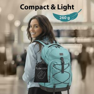 FLOWZOOM Air Travel Pillow – Grey, Lightweight Neck Support