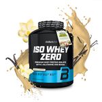 BioTechUSA Iso Whey Zero | Premium Whey Protein Isolate | Grass-Fed | Enzyme-Free | Sugar- and Gluten-Free, 2.27 kg, Vanilla