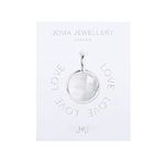 Joma Jewellery - Charm -Clear Crystal Silver Charm