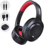 IFECCO Active Noise Cancelling Headphones Bluetooth 5.4,ANC Wireless Headphones Over Ear with Microphone,100H Play Time,HiFi Stereo Bluetooth Headset with Cushioned Pads for Travel,Home,Office