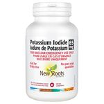 New Roots Herbal Potassium Iodide Supplement 65mg 60 Tablet, 30-Day Supply, Iodine Support for Thyroid Function, Ideal for Emergency Preparedness, Promote Hormone Balance & General Well-being, Non-GMO
