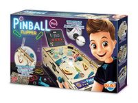 BUKI France 2168 Build your own Classic Pinball Arcade Machine. Electronics Buliding Toy. STEM Toy. Science & Engineering Gift Set. Scientific Construction Game. Suitable for Boys & Girls 8+