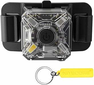 NITECORE NU06 LE 4-Color Tactical Identification Signal and Safety Light USB-C Rechargeable Headlamp with Attachments for ARC Rail / Magnetic / MOLLE / Hook-and-Loop with NITECORE Tag