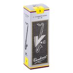 Vandoren V12 Bass clarinet reeds, box of 5 - Strength 3