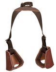 Weaver Leather Lil' Dude Stirrups, Brown Nylon