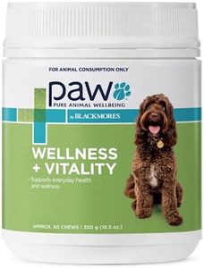 PAW by Blackmores Wellness and Vitality Multivitamins for Dogs |Maintains General Wellness & Vitality | 60 Chews