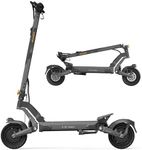 Ausom L2 Max 2688W Dual Motor Electric Scooter for Adults, 56 Miles Max Range Folding Off Road E Scooter, 38 Mph Top Speed,48V 20.8Ah Battery, E-ABS and Dual Disc Brakes, All-Round Lighting System