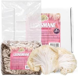 GARDEN CITY FUNGI Gourmet Lion's Mane Natural Mushroom Grow Kit