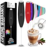 Zulay Kitchen Milk Frother Handheld