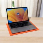 Dig Detox Lappy Faraday Defense iPad, Tablet, Laptop Pad with EMF Radiation Protection - 35 x 27 cm Military Grade EMF Protection Laptop Radiation Shield Pad (Medium, Autumn Orange)