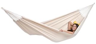 Amazonas AZ-1018140 Barbados natura hammock, load capacity 200kg, white (Natura), lying area 230 x 150cm, one size fits all