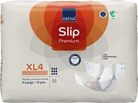 ABENA Slip Premium All-In-One Incontinence Pads For Men & Women, Eco-Labelled Womens Incontinence Pads, Mens Incontinence Pads, - XL 4, 110-170cm Waist, 4000ml Absorbency, 12PK