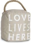 Pavilion Gift Company 72153 Love Lives Here Door Stopper, 5 by 6-Inch