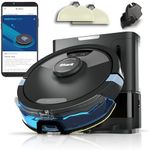 Shark Matrix Plus 2-in-1 Self-Empty Robot Vacuum Cleaner & Mop with LiDAR Home Mapping & Edge Cleaning, for Carpet, Hard Floors & Pet Hair, Anti-Allergen, Self-Charging, WiFi/App/Alexa, Black