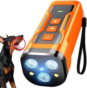 iBurr Dog Bark Deterrent Devices, 6 Modes 3X Ultrasonic Anti Barking Device for Dogs,