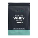 Nutrabay Pure 100% Raw Whey Protein Isolate - 26.5g Protein, 6.2g BCAA - 1Kg, Unflavoured