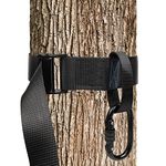 TRSMIMA Tree Stand Hunting Harness - Climbing Stands Strap Treestand Belt with Adjustable Metal Hook Quick Easy Quiet To Use