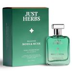 Just Herbs Relaxing Moss & Musk EDP Perfume for Men Long Lasting Fragrance - 50 ml