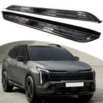 Running Boards Side Steps Side Bars Compatible with KIA Sportage 2022-2025 2026,Aluminum Flat Style SUV Step Rail Black(2 PCS)