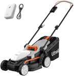 Litheli Cordless Lawn Mower 13 Inch, U20 Handy+ 20V Electric Lawn Mowers for Garden, Yard and Farm, 5 Heights Adjustment, Light Weight,4.0Ah Portable Battery Included