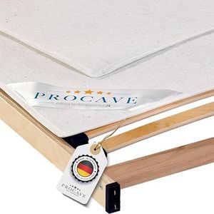 PROCAVE | Coprirete in Feltro di Alta qualità per Struttura a doghe | coprirete Protettivo | Coprirete Traspirante in Feltro all’ago | Made in Germany | 80x200 cm
