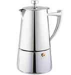 Cuisinox COF-4R Roma 4-Cup Espresso Coffeemaker, Stainless Steel