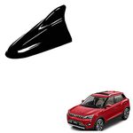 Universal Hub Shark Fin Antenna Universal Replacement Car Antenna Roof Aerial Waterproof Rubber Ring AM/FM Radio Signal Compatible for Mahindra-XUV-300-2019