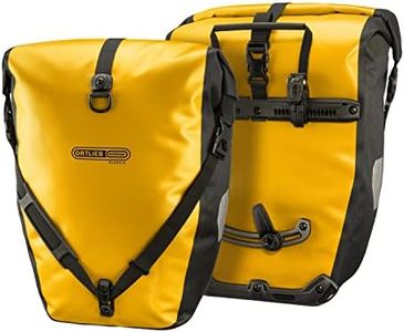 Ortlieb Back Roller 20L Waterproof Classic Pannier Bag Sun Yellow/Black (Pair)